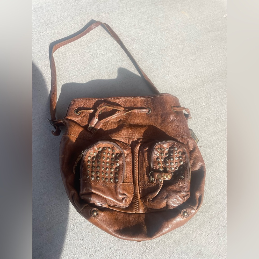 Vintage Frye Bucket Bag